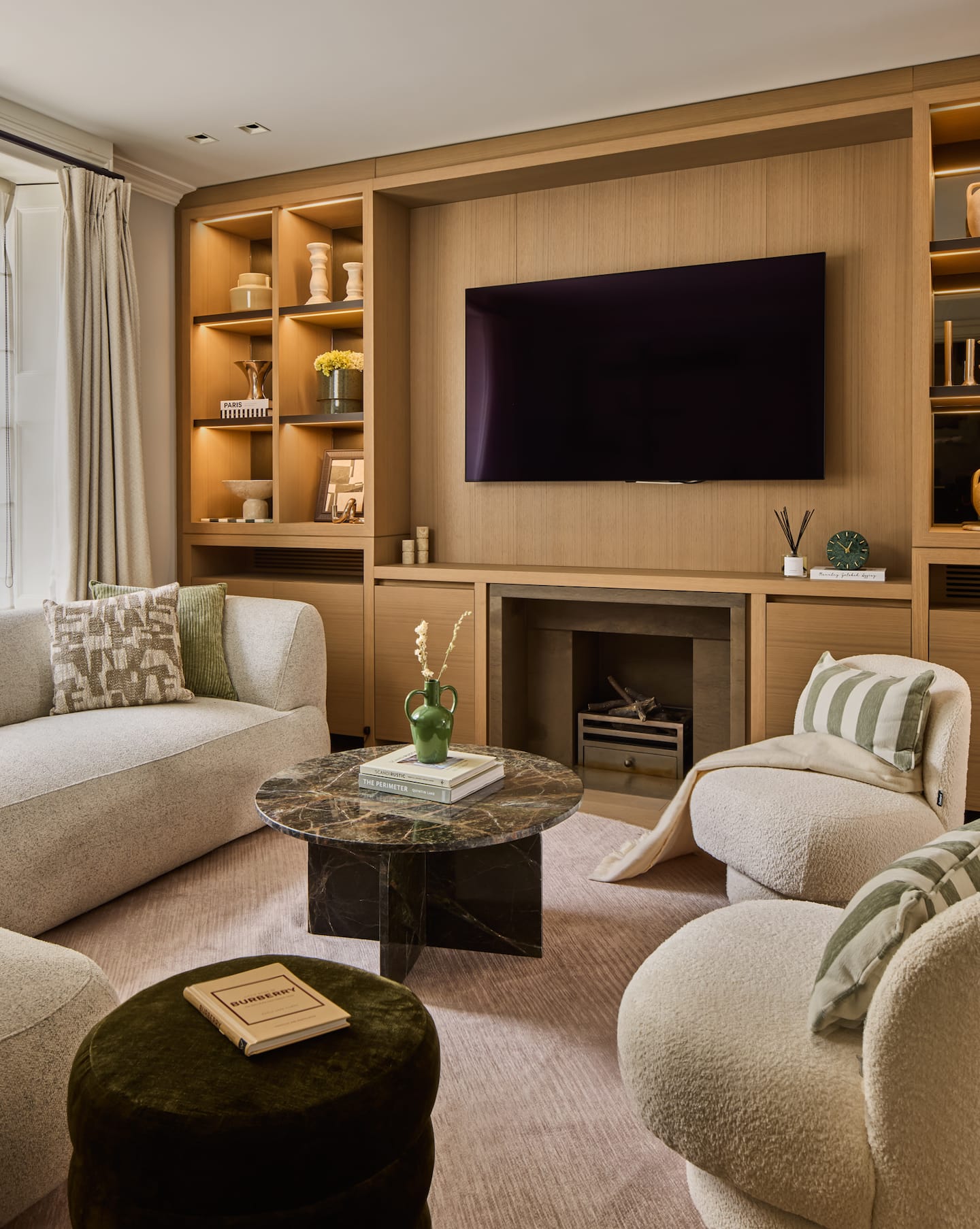 Interior of a luxury Afiya Homes townhouse in Knightsbridge